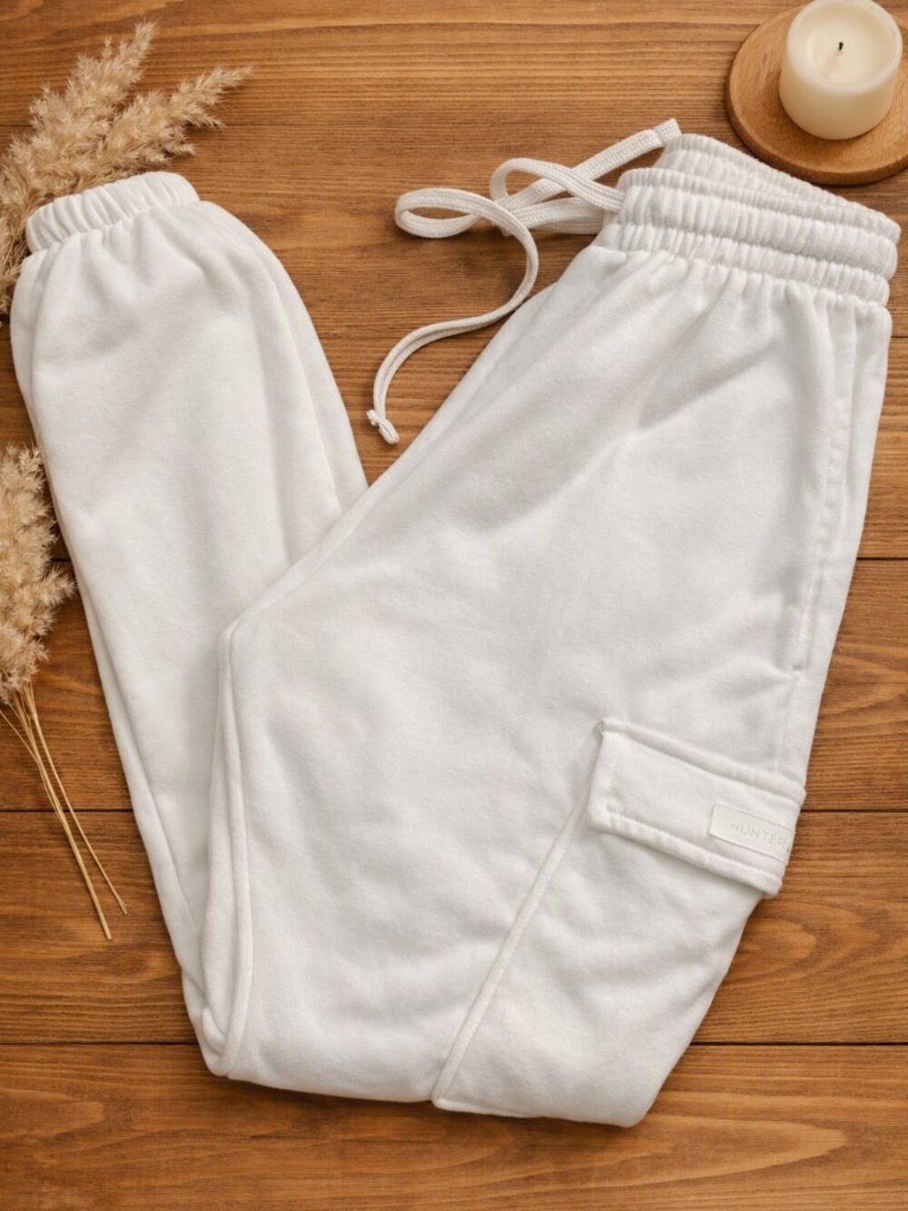 Hunter Sleepwear Women’s Joggers Lounge Pants Elastic Waist Capsule Neutral